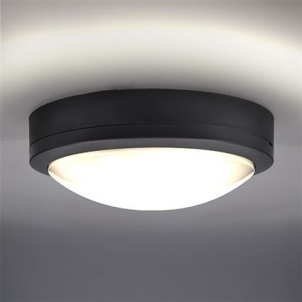Iluminação de teto exterior LED com sensor SIENA LED/20W/230V 4000K diâmetro 23 cm IP54