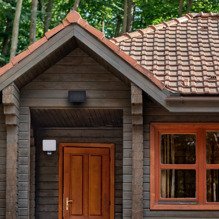 Refletor solar LED com sensor de movimento LED/11W/3,7V 4400mAh 3000K/4000K/6500K IP54