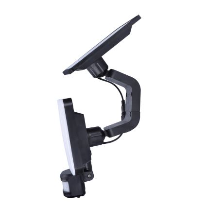 Refletor solar LED com sensor de movimento LED/11W/3,7V 4400mAh 3000K/4000K/6500K IP54