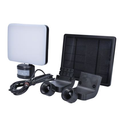 Refletor solar LED com sensor de movimento LED/11W/3,7V 4400mAh 3000K/4000K/6500K IP54