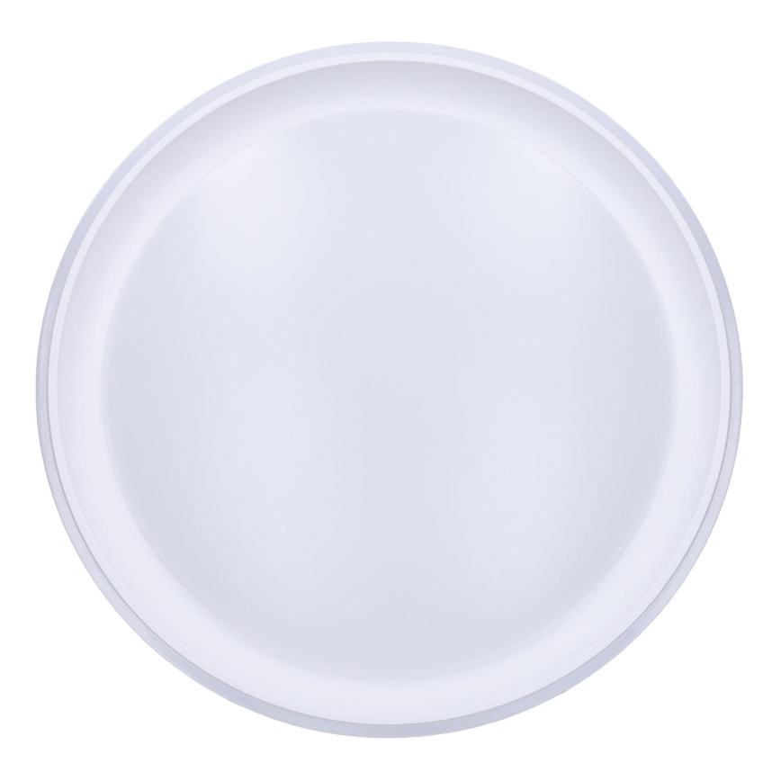 Iluminação de teto LED RGB com regulação FLOCO LED/30W/230V 3000-6500K + RGB/6W diâmetro 40cm + comando