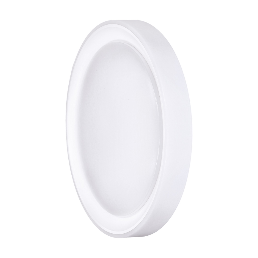 Iluminação de teto LED RGB com regulação FLOCO LED/30W/230V 3000-6500K + RGB/6W diâmetro 40cm + comando