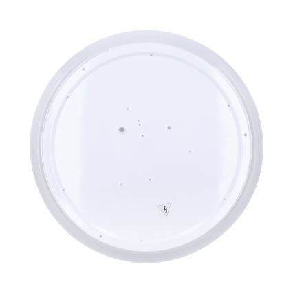 Iluminação de teto LED RGB com regulação FLOCO LED/30W/230V 3000-6500K + RGB/6W diâmetro 40cm + comando