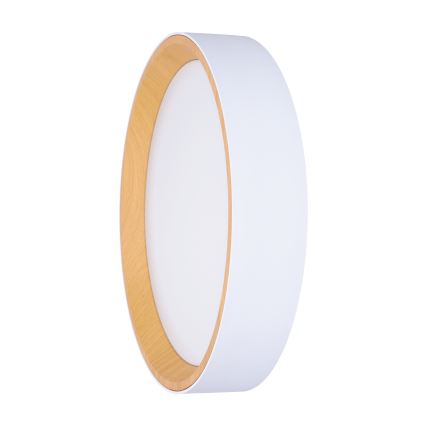 Luminária de teto LED dimmerizável LARIOS LED/48W/230V 3000-6500K diâmetro 39 cm branca + controlo remoto