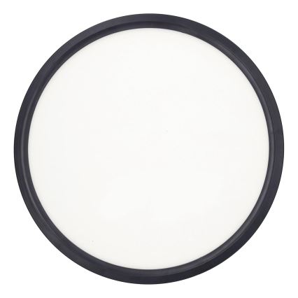 Luminária de teto LED dimmerizável ESTELA LED/36W/230V diâmetro 30 cm preta + comando à distância