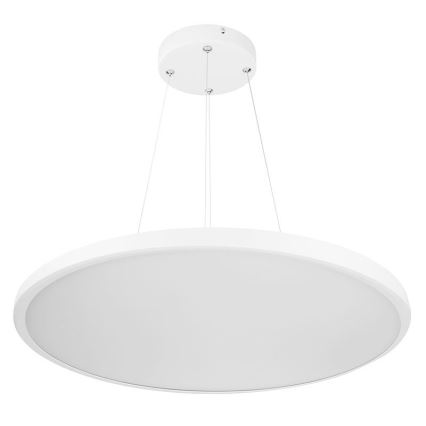 Luminária de teto LED dimerizável, sobrepor/suspensa, 40W/230V, 3000-6500K + controle remoto