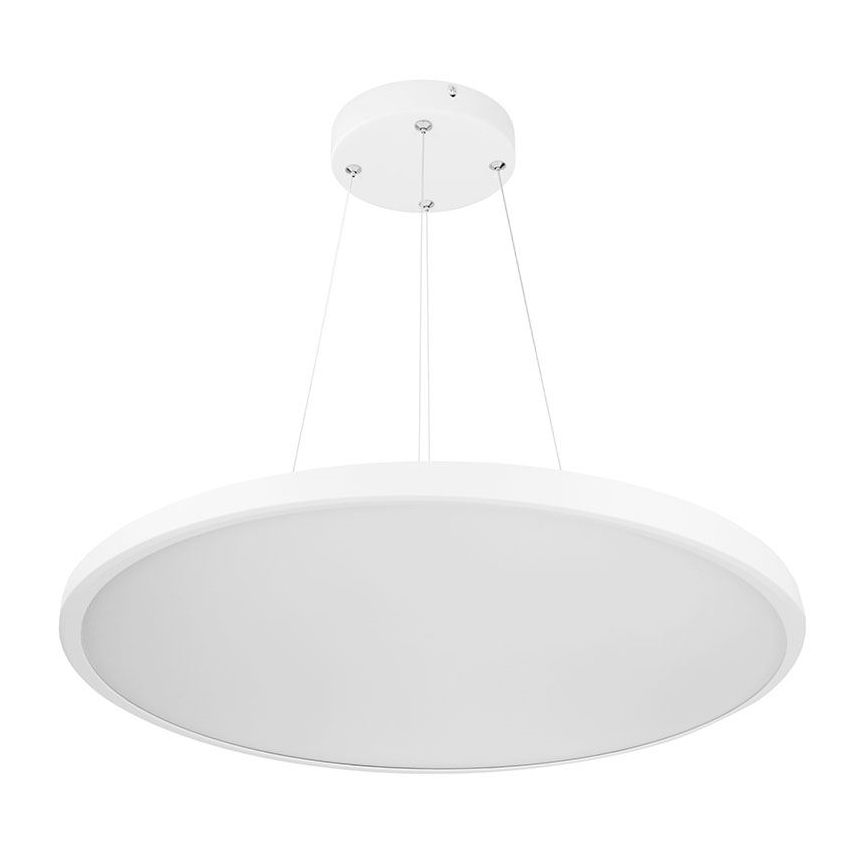 Luminária de teto LED dimerizável, sobrepor/suspensa, 40W/230V, 3000-6500K + controle remoto