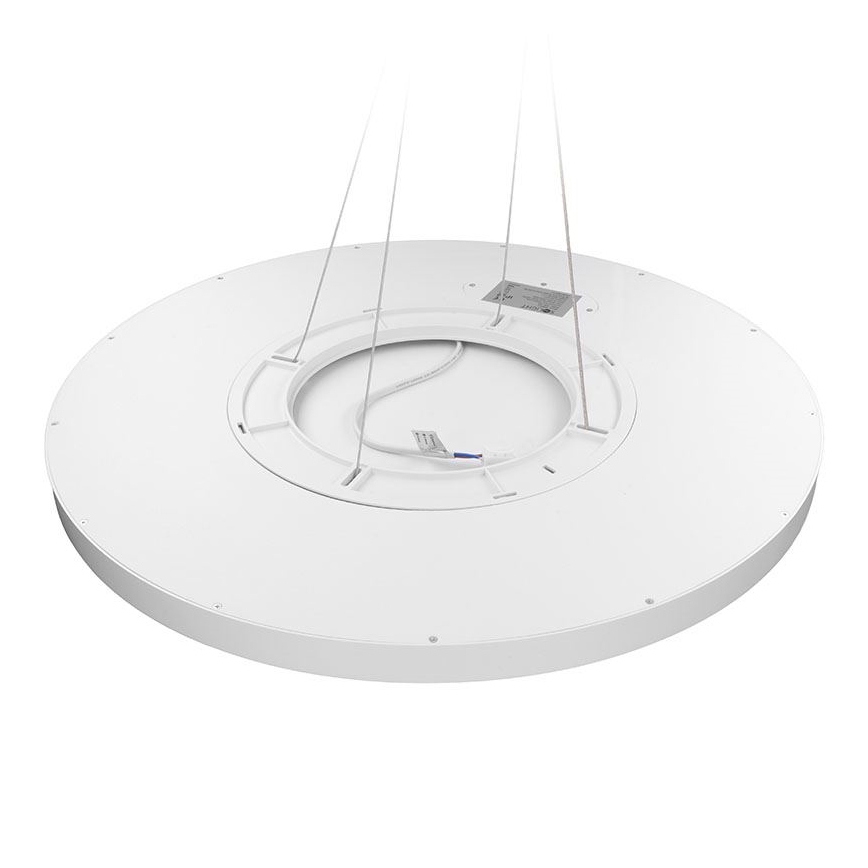 Luminária de teto LED dimerizável, sobrepor/suspensa, 40W/230V, 3000-6500K + controle remoto