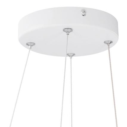 Luminária de teto LED dimerizável, sobrepor/suspensa, 40W/230V, 3000-6500K + controle remoto