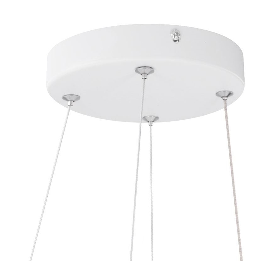 Luminária de teto LED dimerizável, sobrepor/suspensa, 40W/230V, 3000-6500K + controle remoto