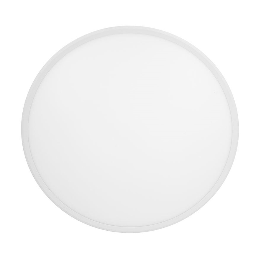 Luminária de teto LED dimerizável, sobrepor/suspensa, 40W/230V, 3000-6500K + controle remoto