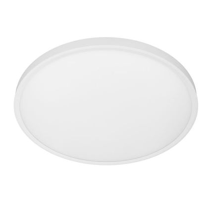 Luminária de teto LED dimerizável, sobrepor/suspensa, 40W/230V, 3000-6500K + controle remoto