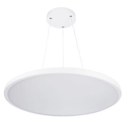 Luminária LED dimável de teto, montagem aparente ou pendente, 50W/230V, 3000–6500K + controlo remoto