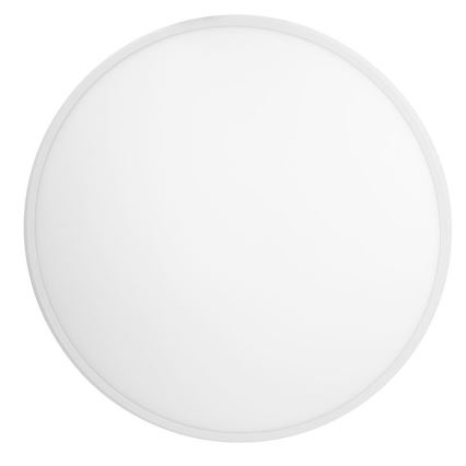 Luminária LED dimável de teto, montagem aparente ou pendente, 50W/230V, 3000–6500K + controlo remoto