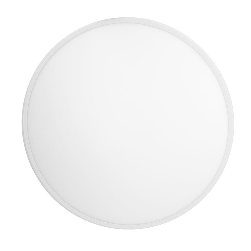 Luminária LED dimável de teto, montagem aparente ou pendente, 50W/230V, 3000–6500K + controlo remoto
