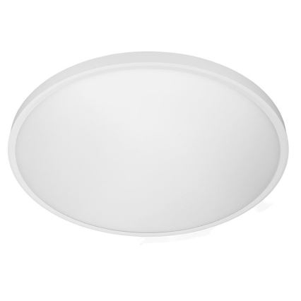 Luminária LED dimável de teto, montagem aparente ou pendente, 50W/230V, 3000–6500K + controlo remoto