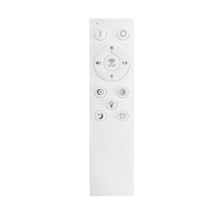 Luminária LED dimável de teto, montagem aparente ou pendente, 50W/230V, 3000–6500K + controlo remoto