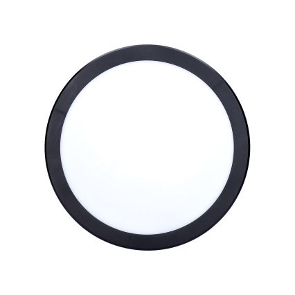 Candeeiro de teto exterior regulável LED/18W/22W/26W/230V 3000/4000/6500K IP65 preto