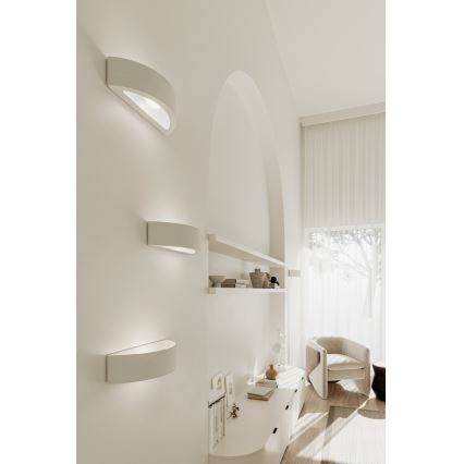 Iluminação de parede ATENA 1xE27/60W/230V 40,5 cm branco