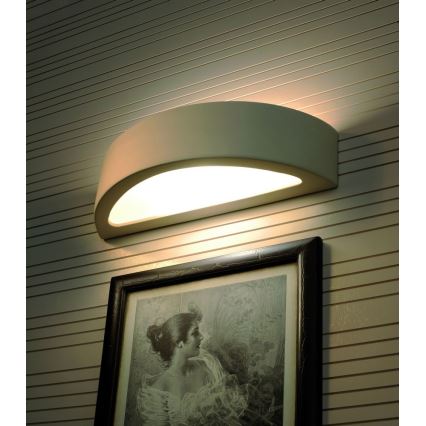 Iluminação de parede ATENA 1xE27/60W/230V 40,5 cm branco