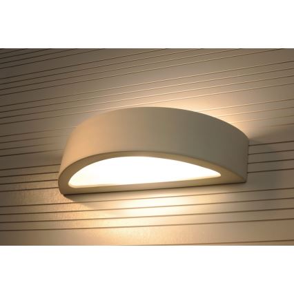Iluminação de parede ATENA 1xE27/60W/230V 40,5 cm branco