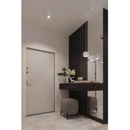 Foco QUAD 1 1xGU10/10W/230V branco