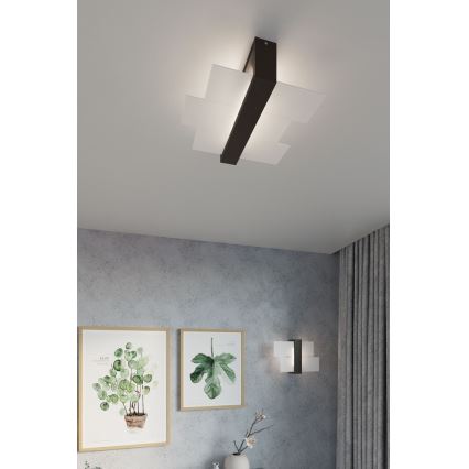 Iluminação de teto FENIKS 2 2xE27/60W/230V Bétula/faia/wenge