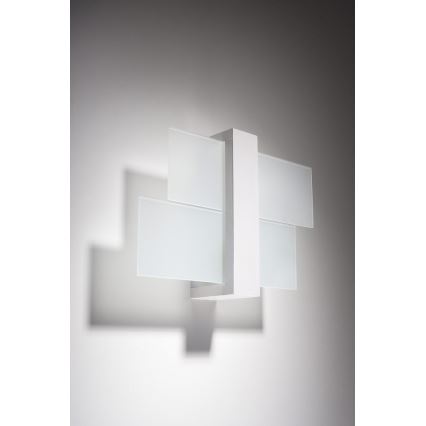Iluminação de parede FENIKS 1 1xE27/60W/230V Bétula/faia/branco