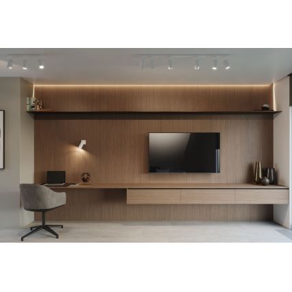 Foco RING 3 3xGU10/10W/230V branco