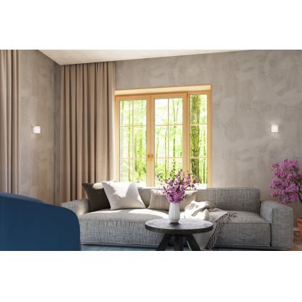 Foco de parede VICI 1xG9/40W/230V copo/branco