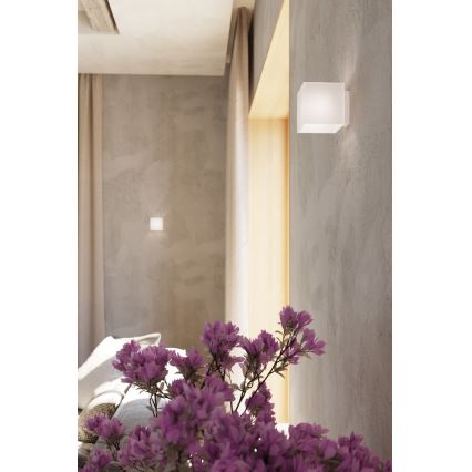 Foco de parede RICO 1xG9/40W/230V copo/branco