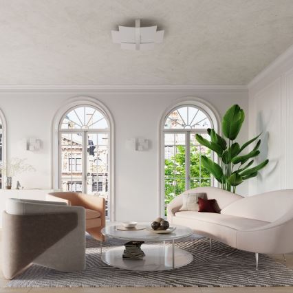 Iluminação de parede CELIA 2xG9/40W/230V cromado brilhante/branco