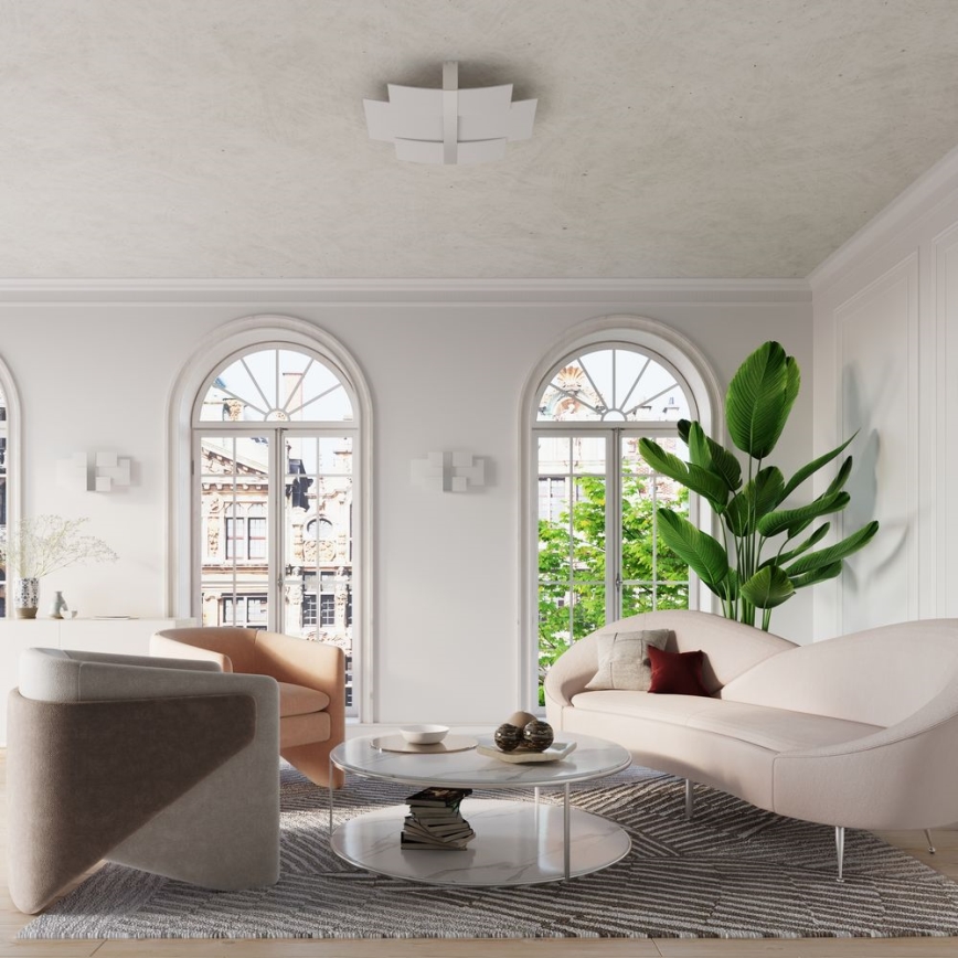 Iluminação de parede CELIA 2xG9/40W/230V cromado brilhante/branco