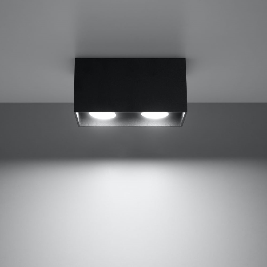 Foco QUAD 2xGU10/40W/230V