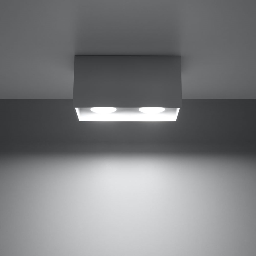 Foco QUAD 2xGU10/40W/230V