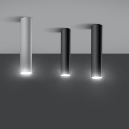 Foco LAGOS 1xGU10/10W/230V 30 cm branco