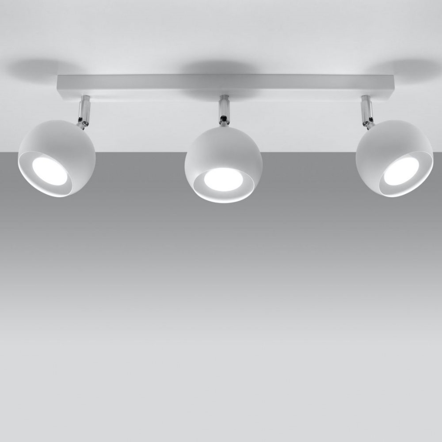 Foco de teto OCULARE 3xGU10/10W/230V
