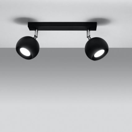 Foco de teto OCULARE 2xGU10/10W/230V