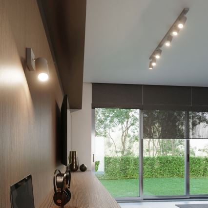 Foco de parede RING 1xGU10/10W/230V