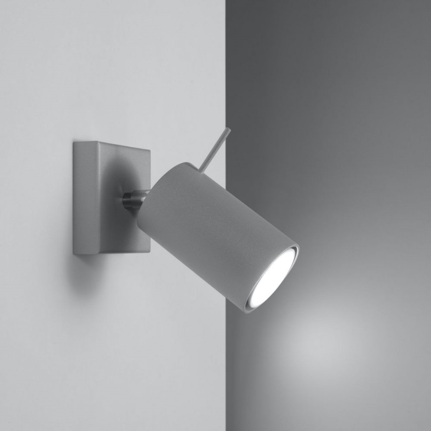 Foco de parede RING 1xGU10/10W/230V