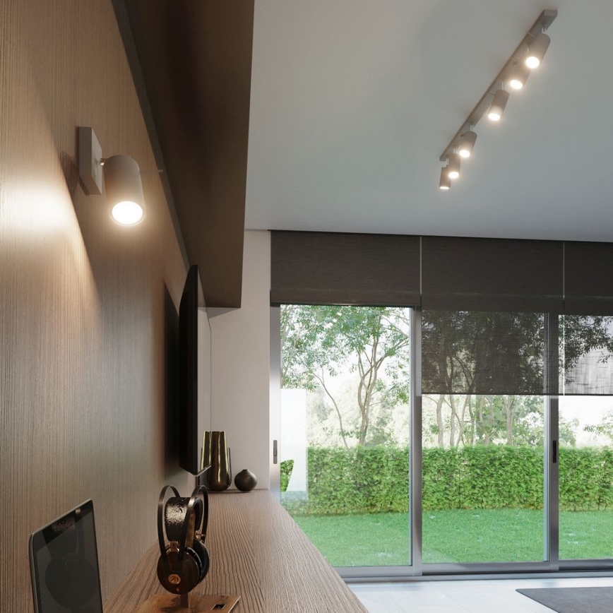 Foco de teto RING 2xGU10/10W/230V