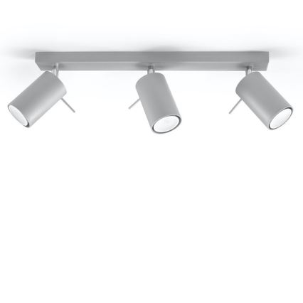 Foco de teto RING 3xGU10/10W/230V