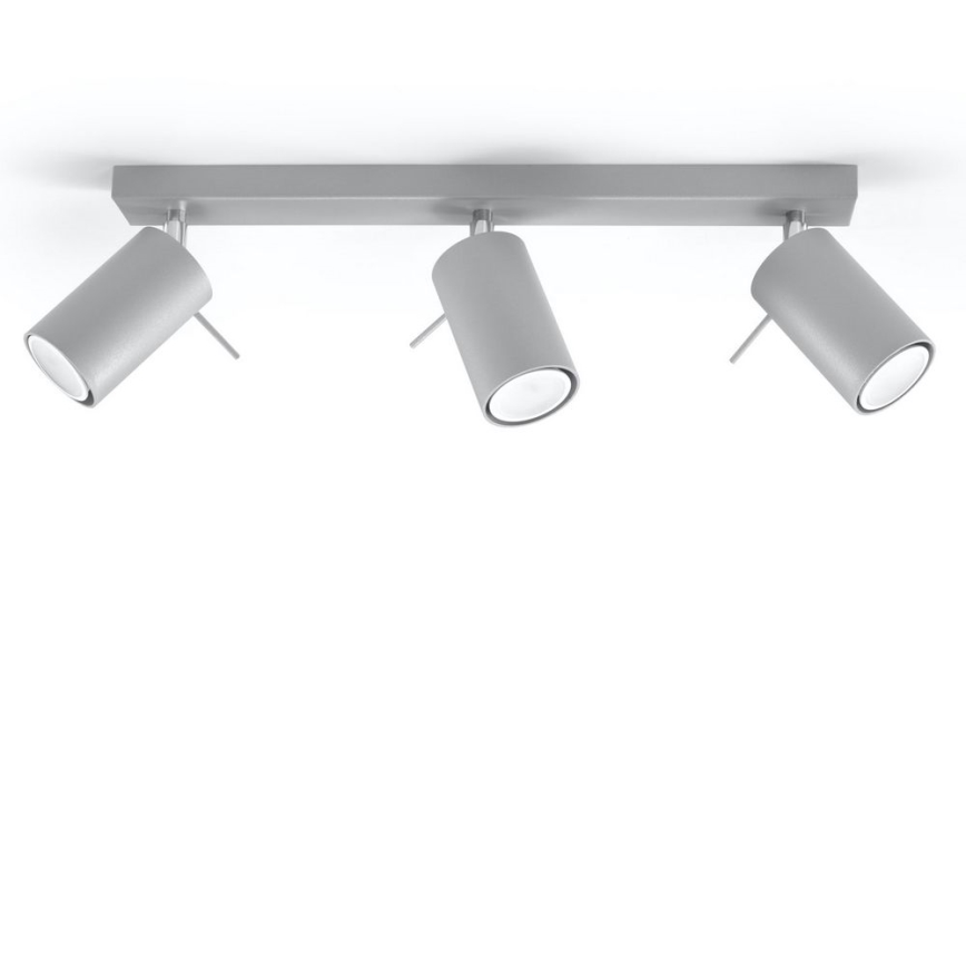 Foco de teto RING 3xGU10/10W/230V