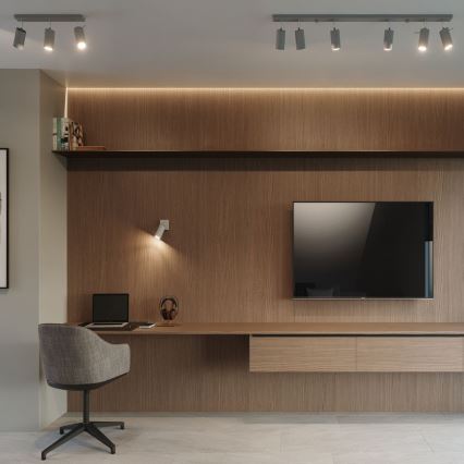 Foco de teto RING 4xGU10/10W/230V