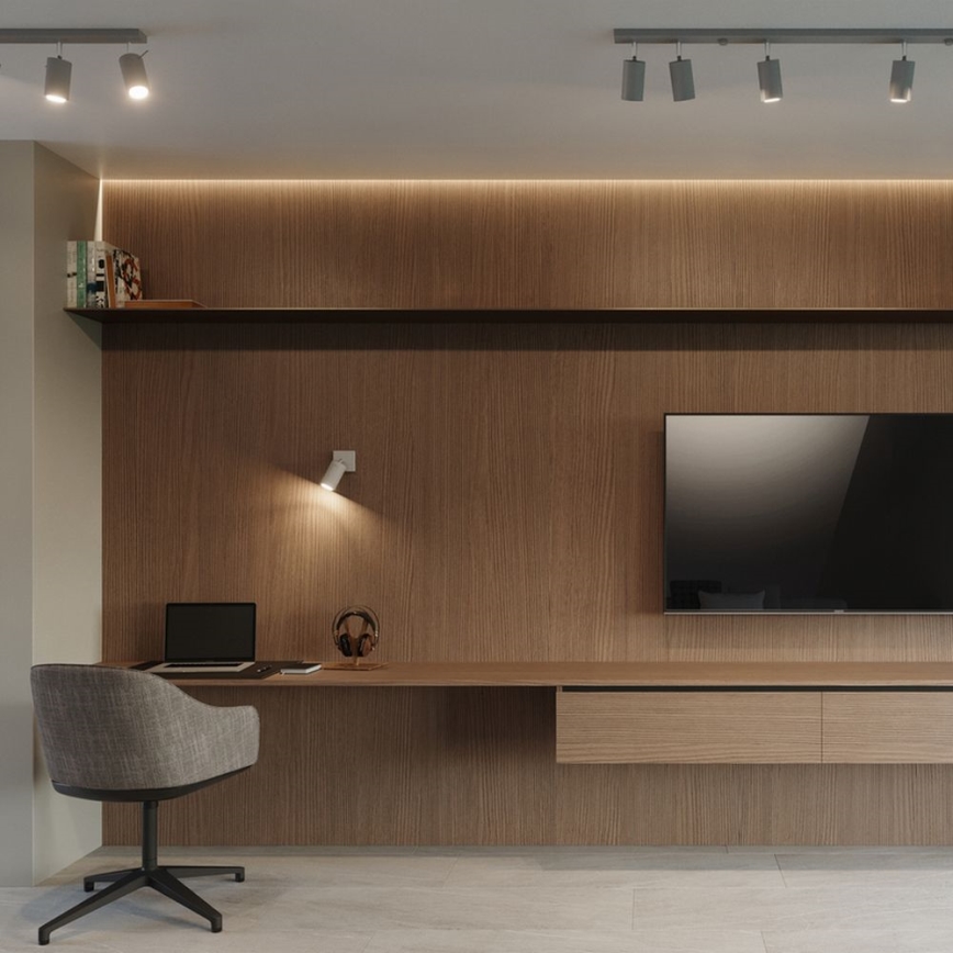 Foco de teto RING 6xGU10/10W/230V