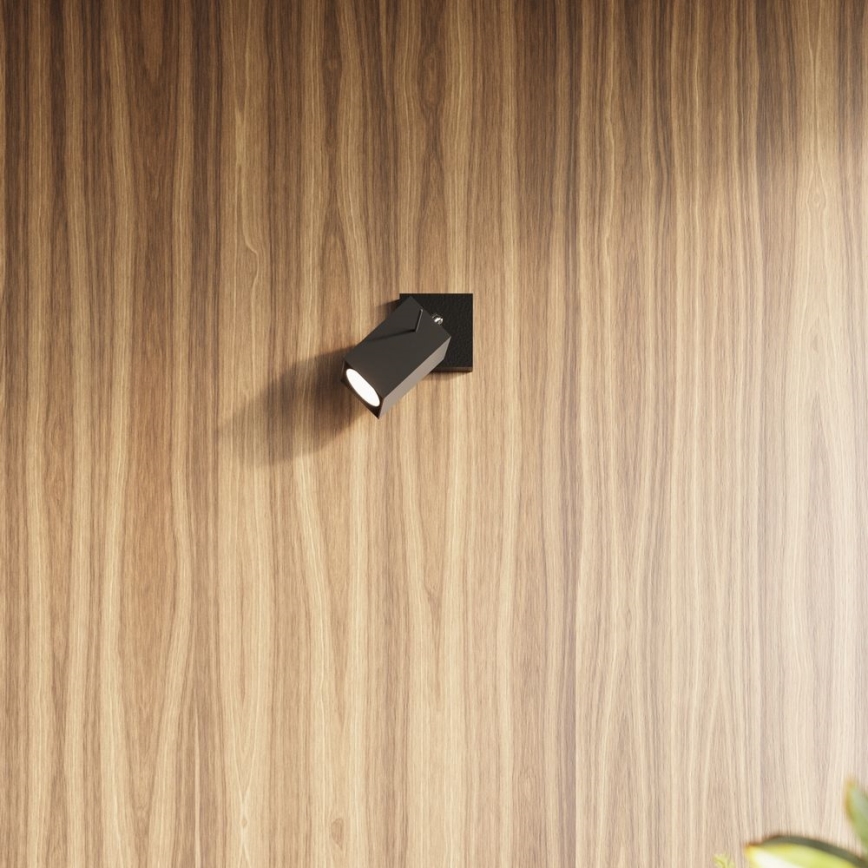 Spot de luz MERIDA 6xGU10/40W/230V preto