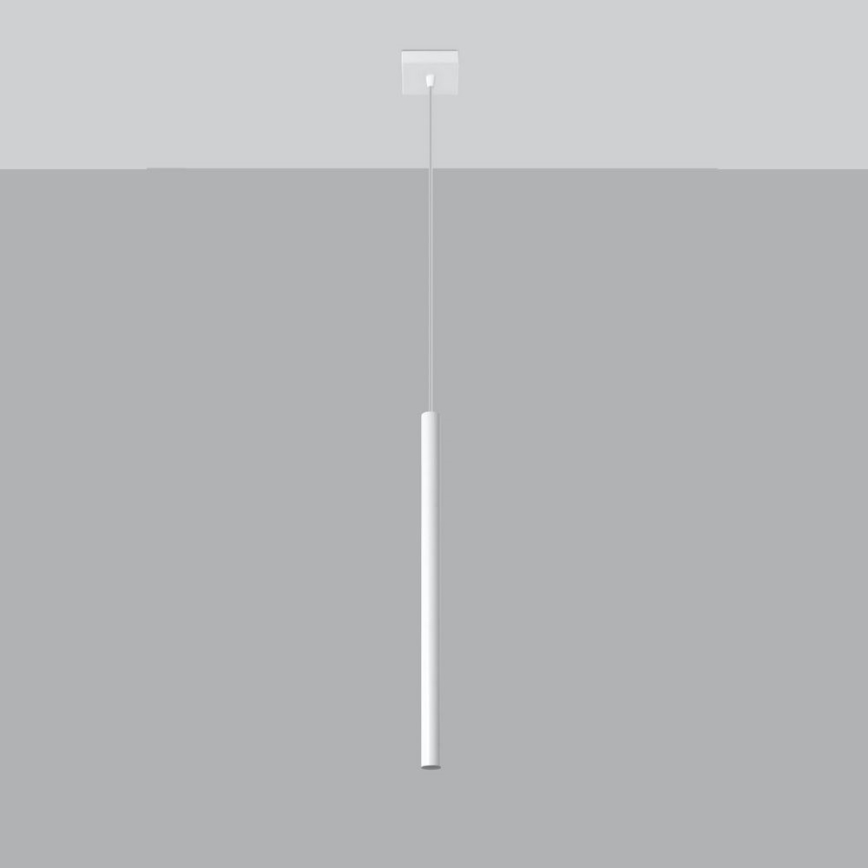 Candelabro suspenso PASTELO 1xG9/8W/230V branco