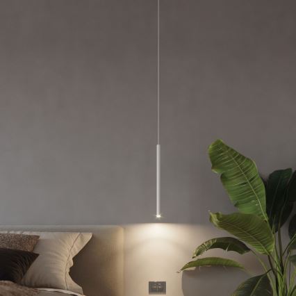 Candelabro suspenso PASTELO 5xG9/8W/230V branco