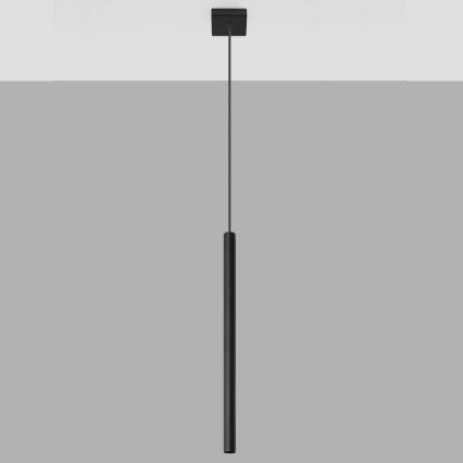 Candelabro suspenso PASTELO 1xG9/8W/230V preto
