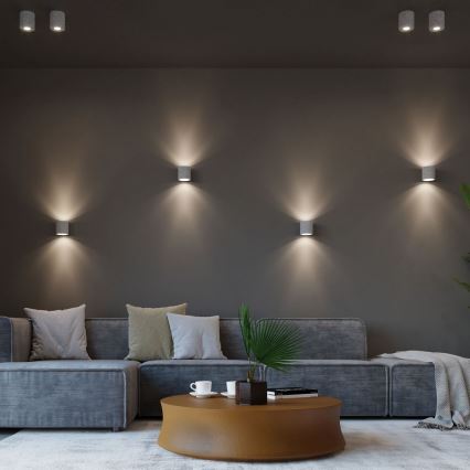 Foco de parede ORBIS 1xG9/40W/230V betão